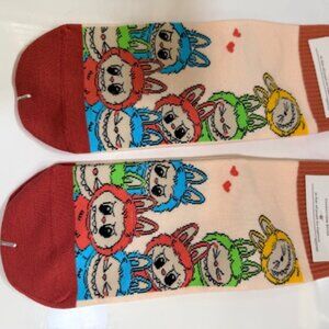 Funny Cartoon Animal Crew Socks for Men & Women – Soft Cotton Blend